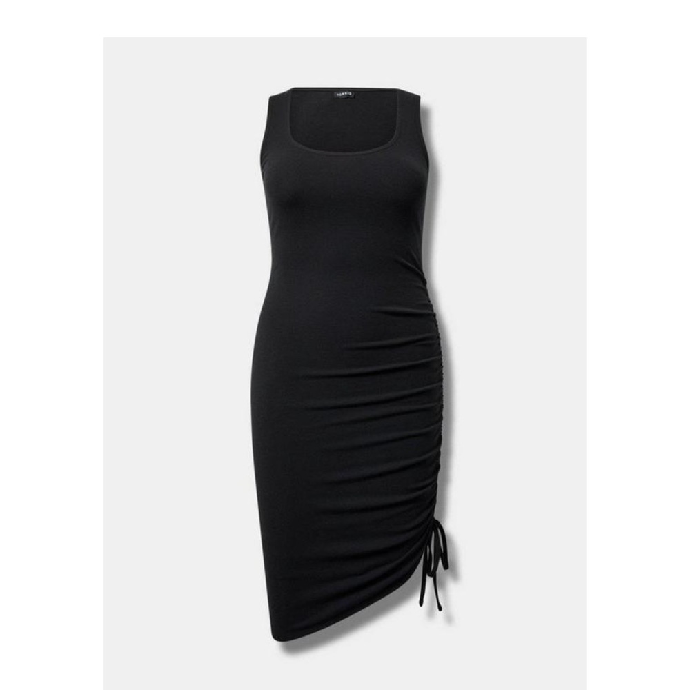 TORRID MIDI ASYMMETRICAL DRESS SIZE 2